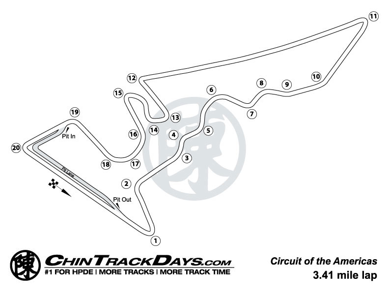 Circuit of the Americas (COTA) Chin Track Days